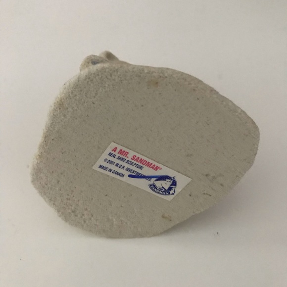 2001 A Mr Sandman Sand Sculpture Bear Figurine - Picture 8 of 9